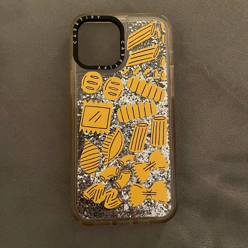 Casetify iPhone 12 Pro Max pasta phone case
